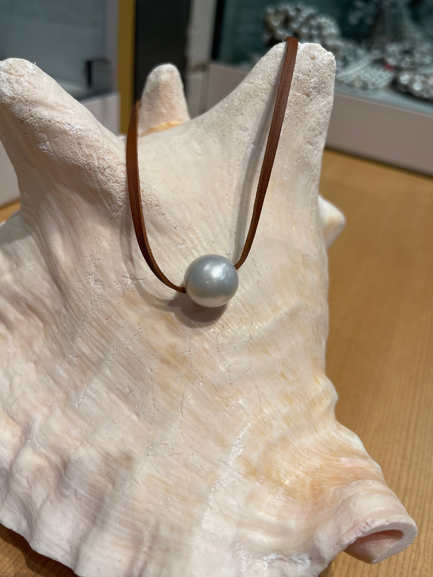 "One Love" Sliding South Sea Pearl Necklace