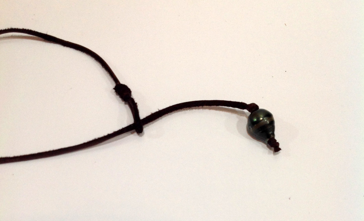 "One Love" Tahitian Pearl and Stainless Steel Cross Unisex Necklace - Klara Haloho - 3