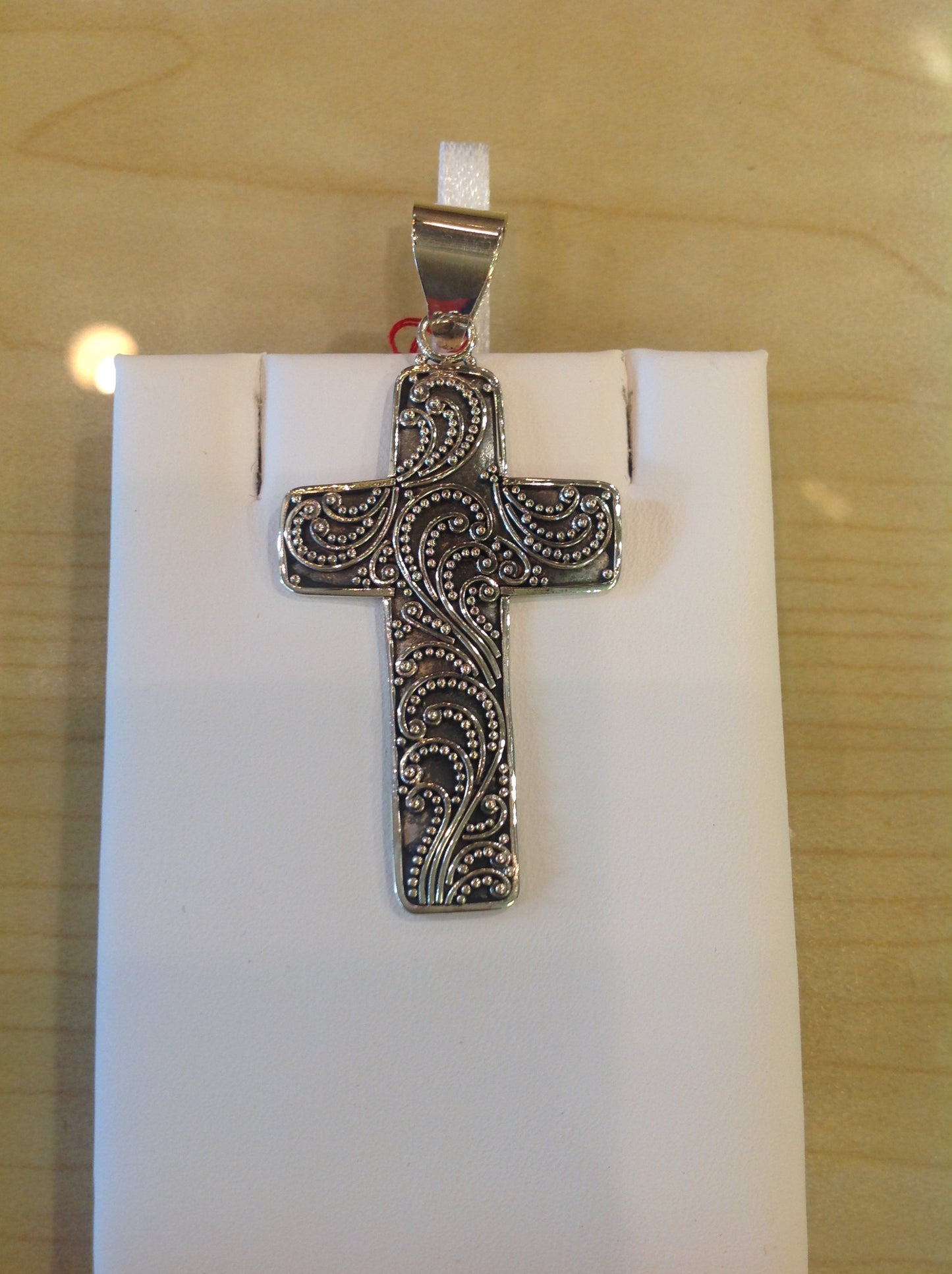 Flat Cross Balinese Pendant - Klara Haloho