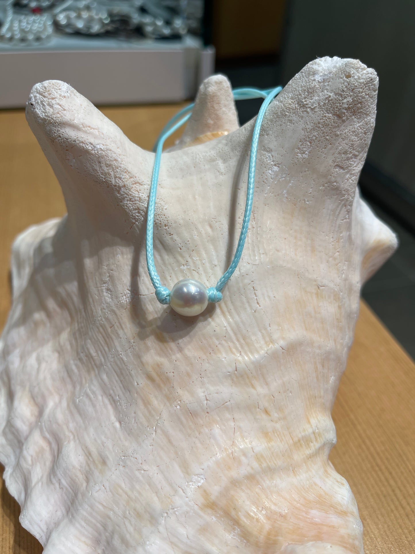 "One Love" Freshwater Pearl Necklace