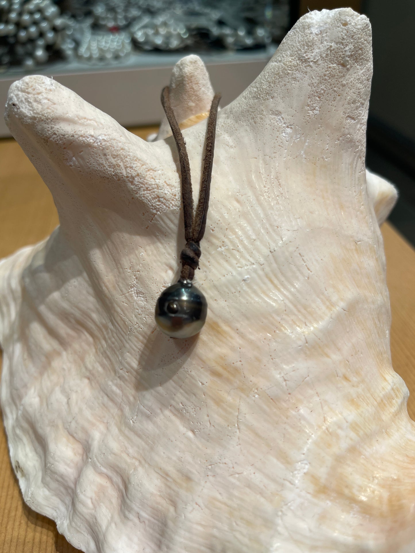 "One Love" Tahitian Pearl Unisex Necklace