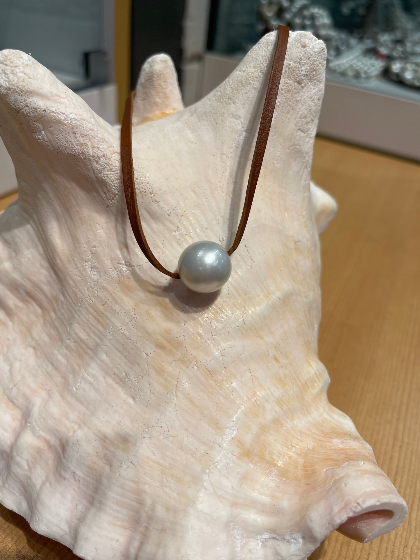 "One Love" Sliding South Sea Pearl Necklace