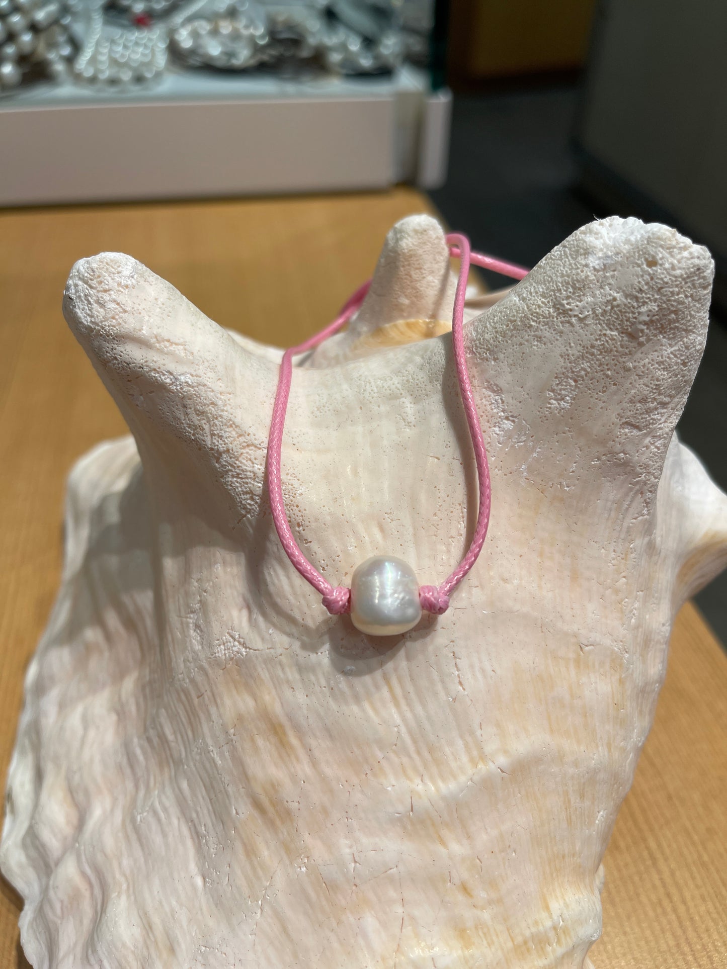 "One Love" Freshwater Pearl Necklace