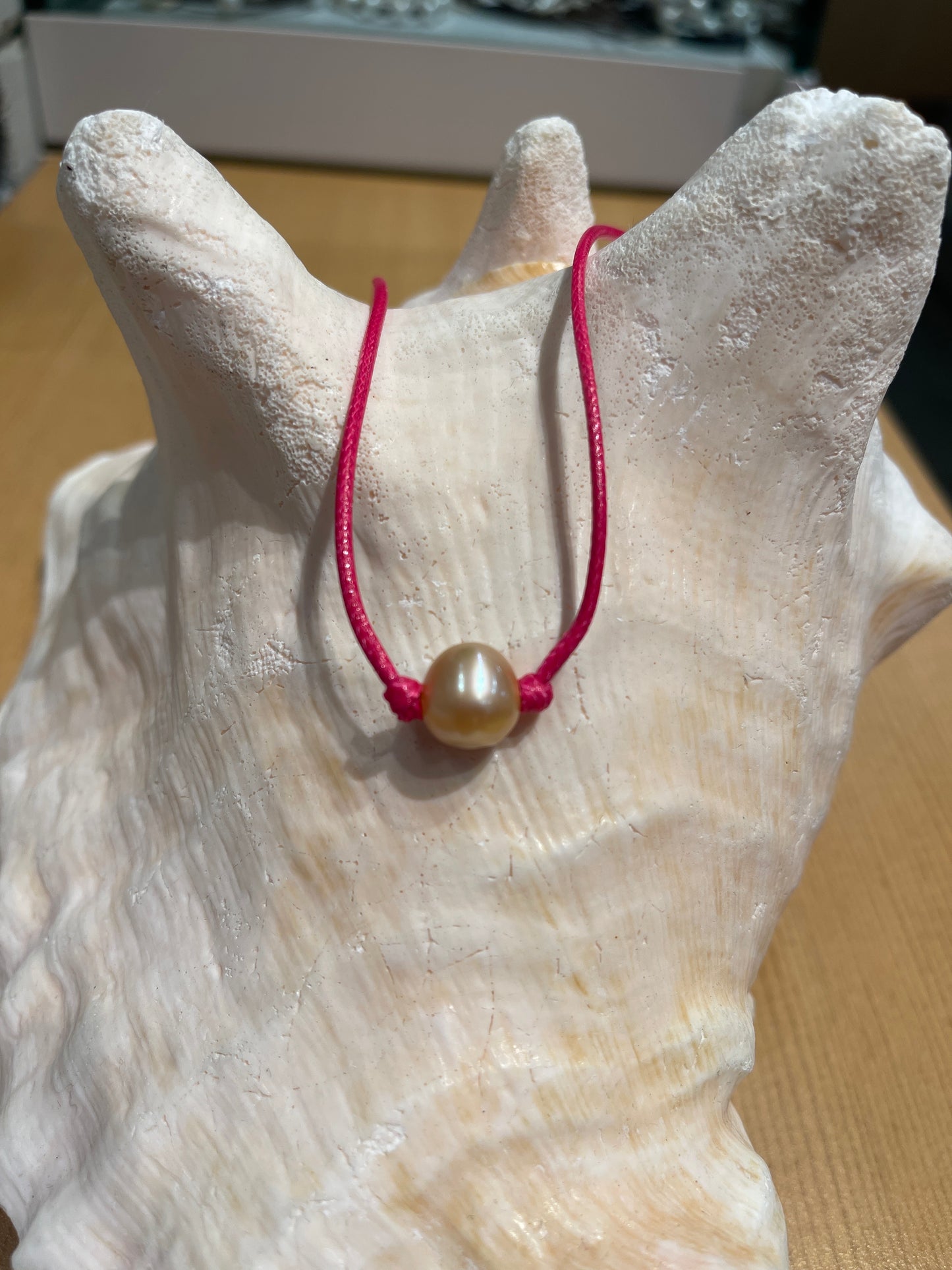 "One Love" Freshwater Pearl Necklace