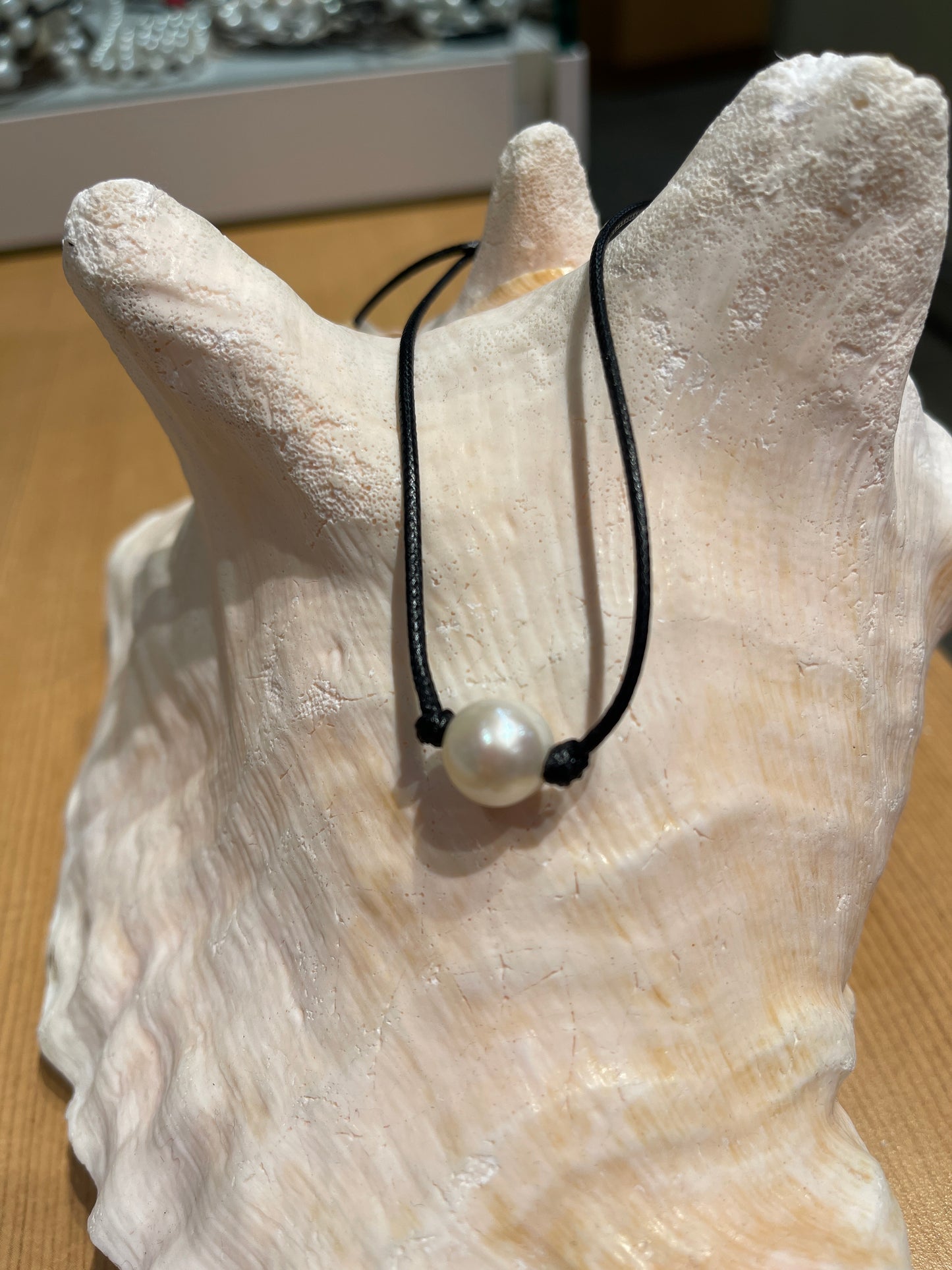 "One Love" Freshwater Pearl Necklace