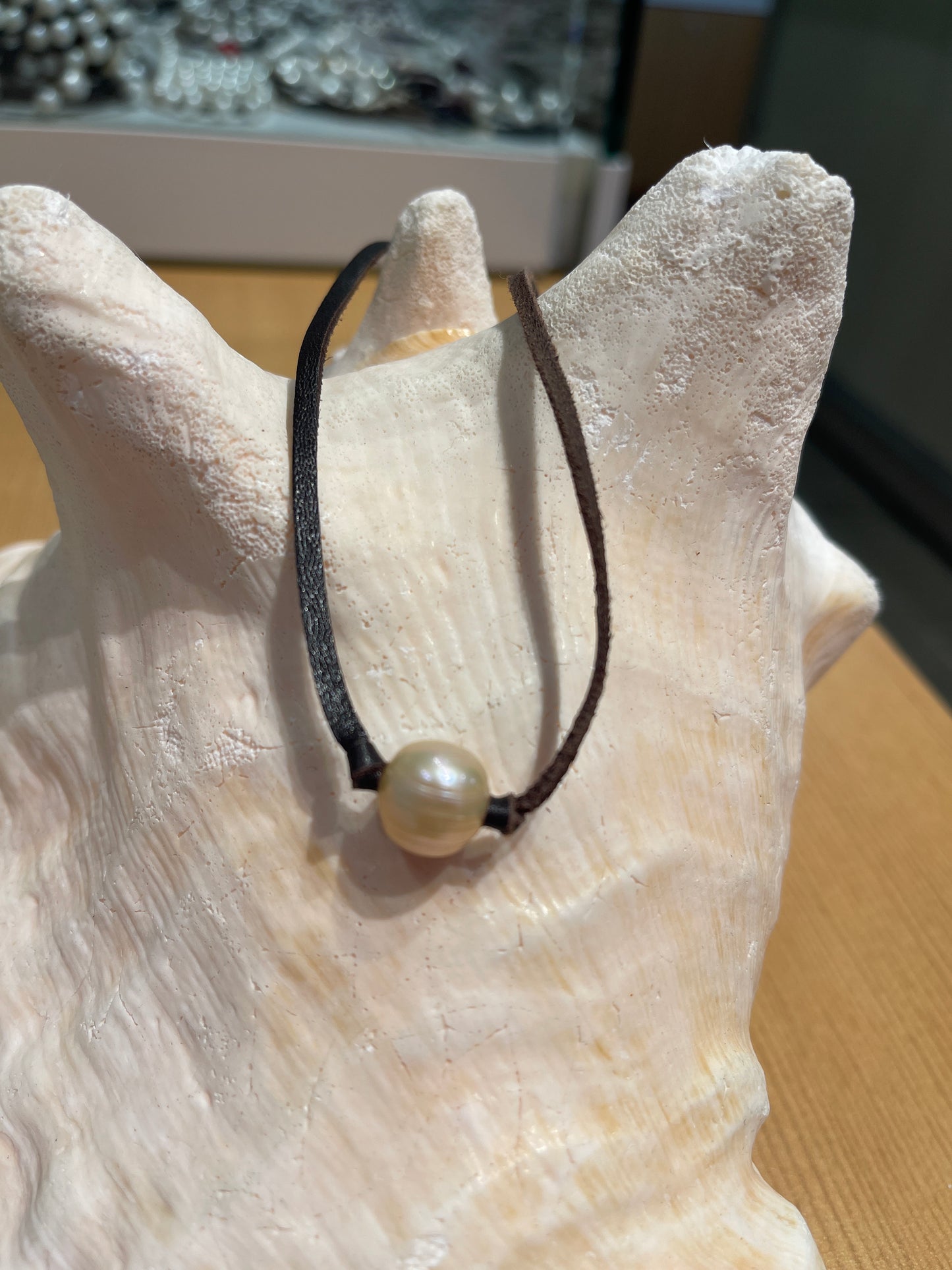 "One Love" Freshwater Pearl Necklace