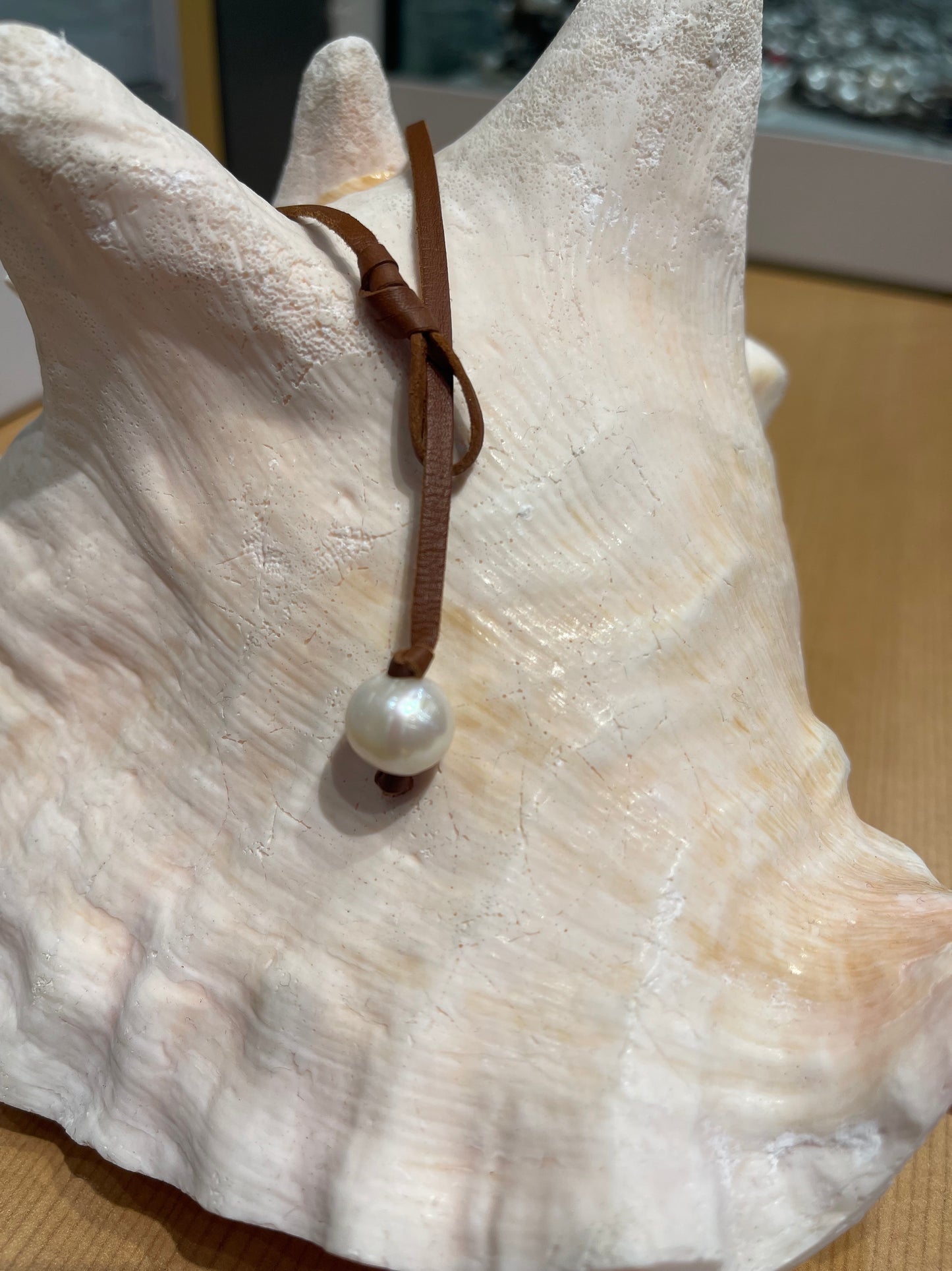 "One Love" Sliding South Sea Pearl Necklace