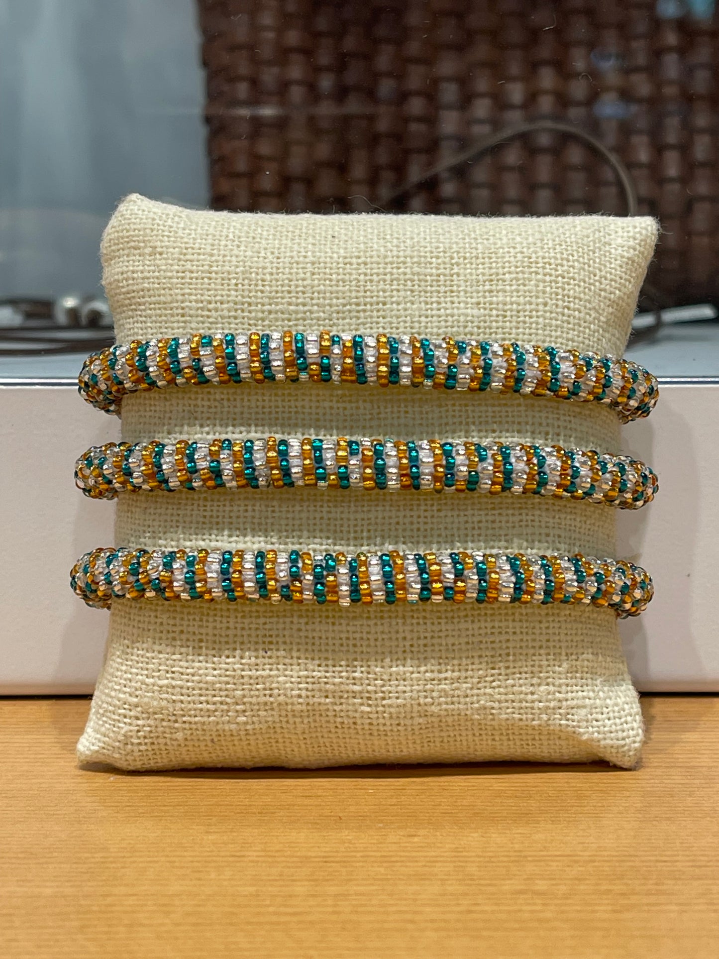 Handmade crochet bracelets