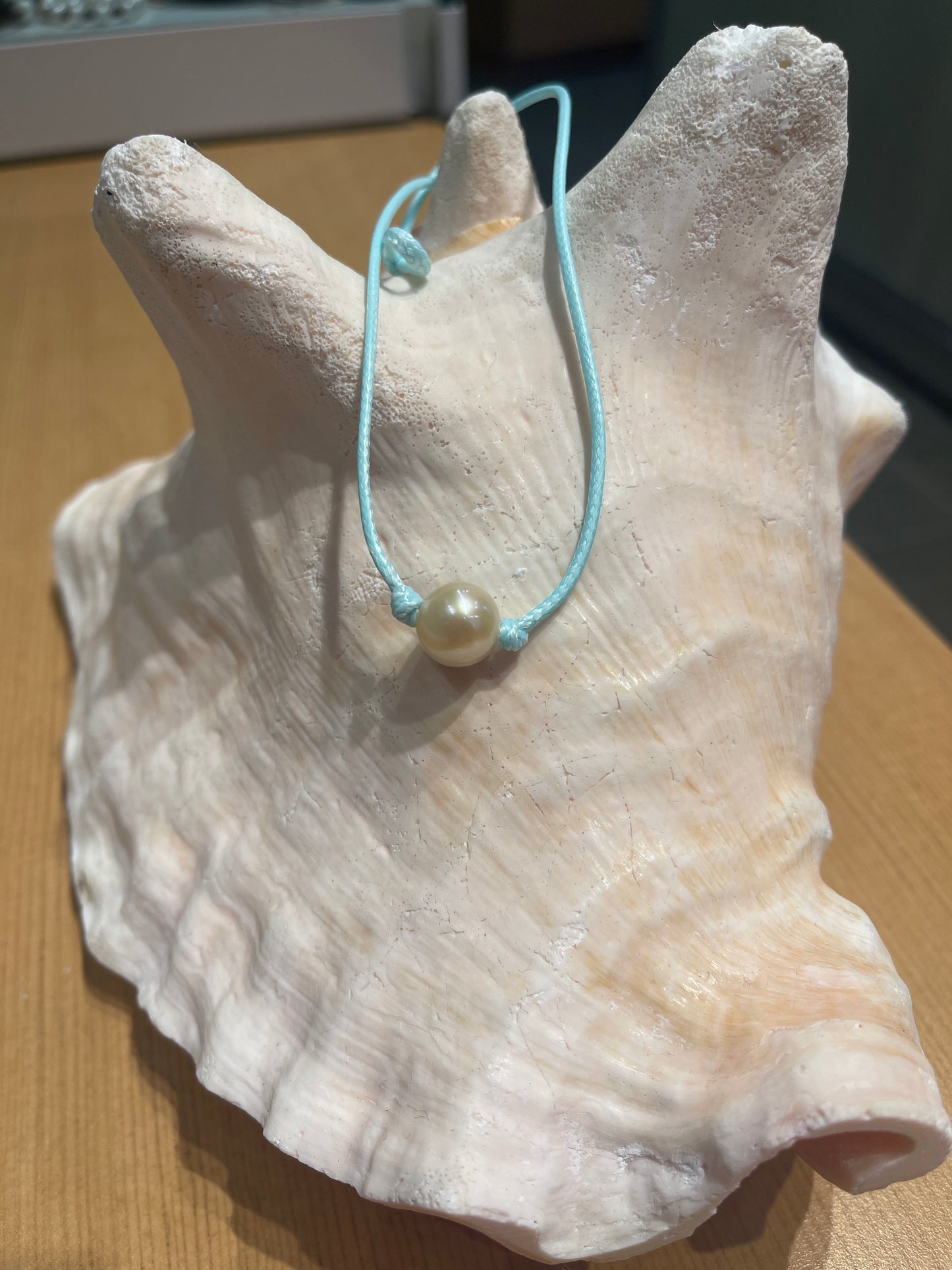 "One Love" Freshwater Pearl Necklace