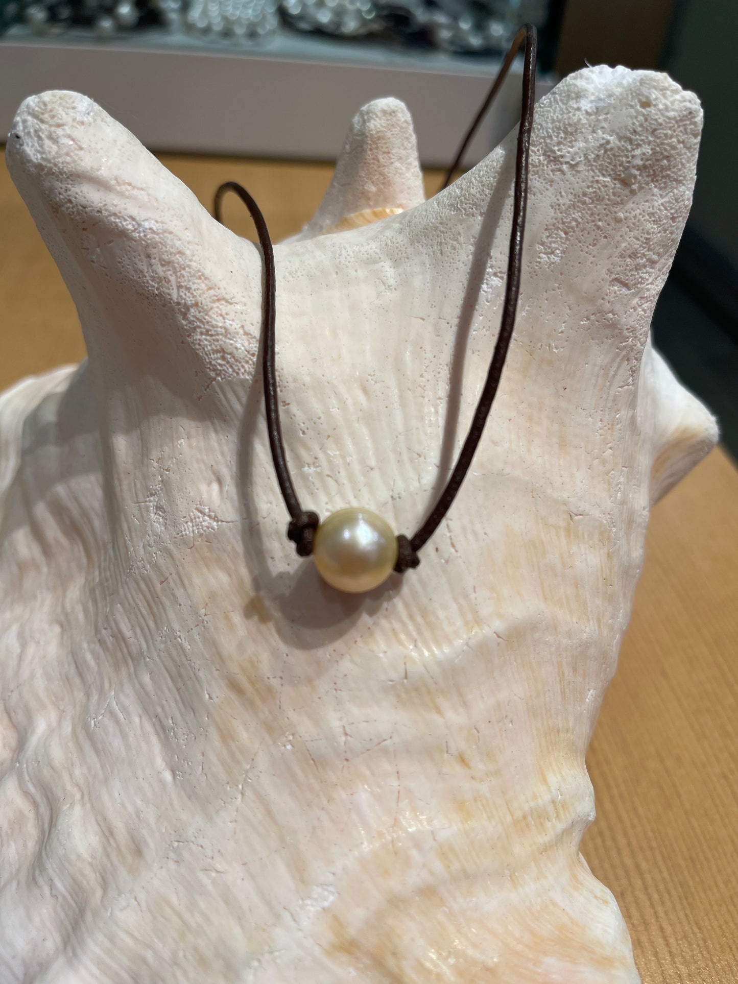 "One Love" Freshwater Pearl Necklace