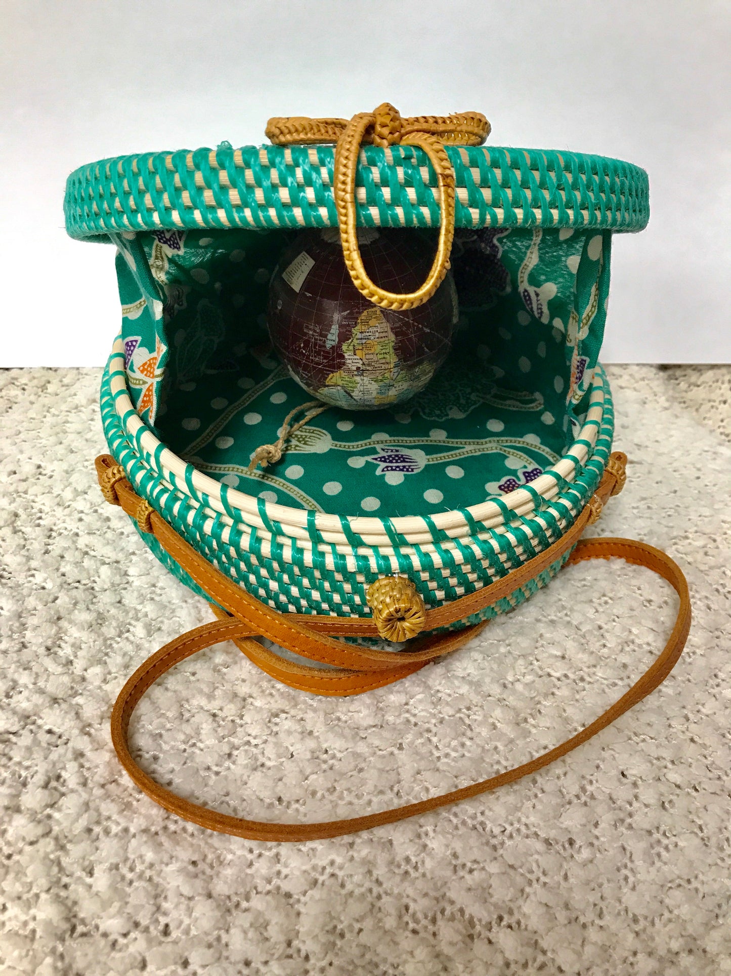 Round Rattan Bags