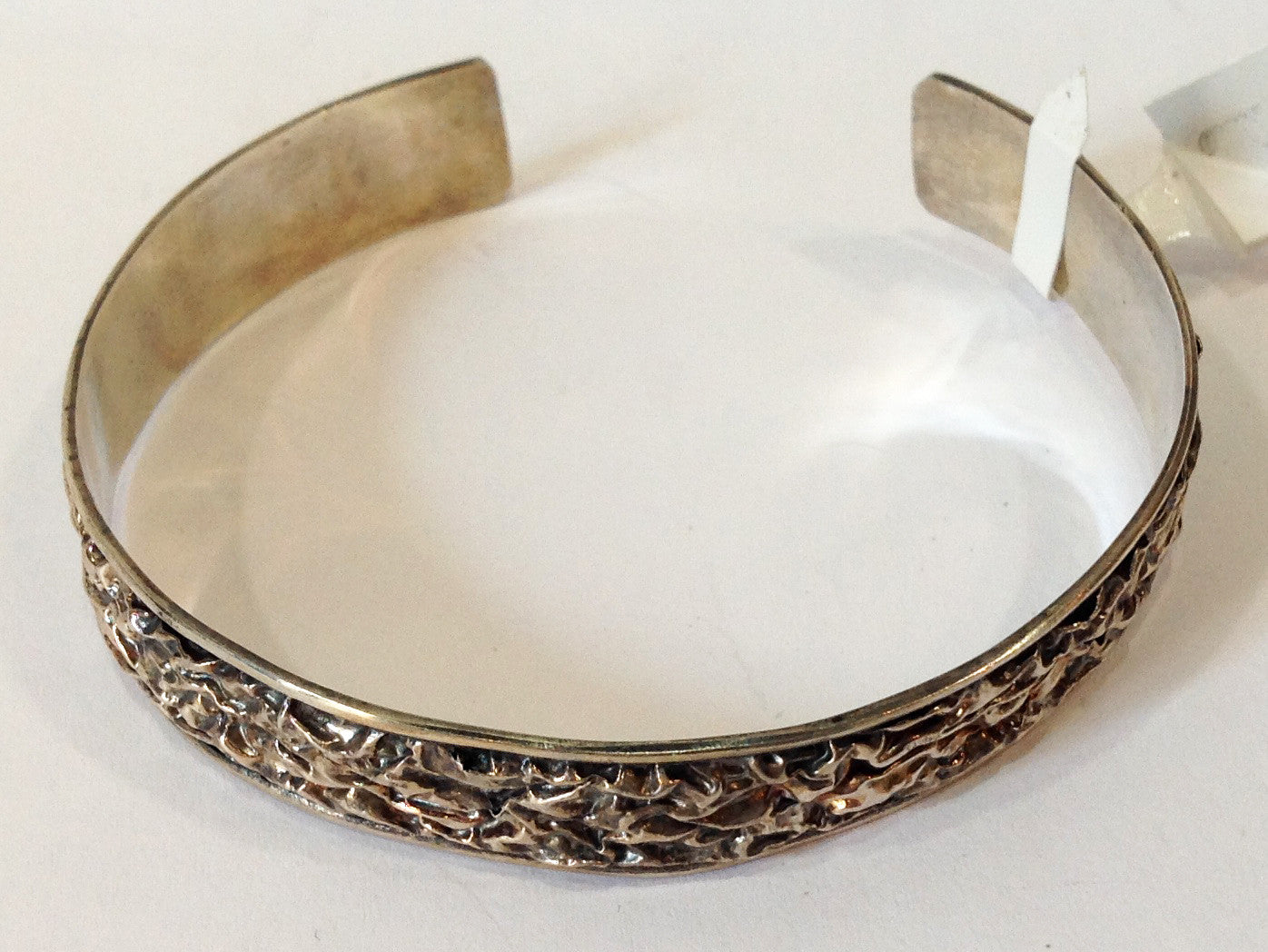 Handmade Balinese Sterling Silver Cuff Bracelet - Klara Haloho - 6