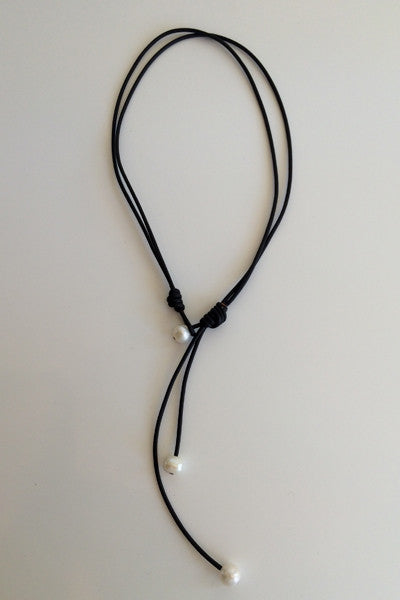 "Simplistic" Freshwater Pearl Necklace - Klara Haloho - 1