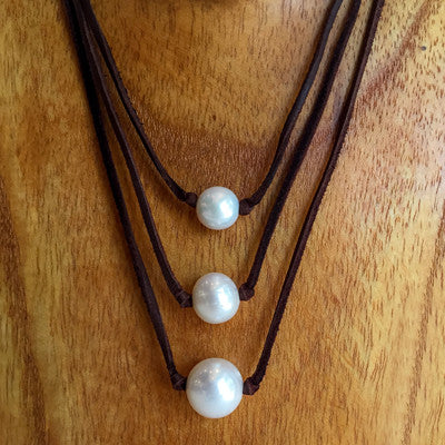 Buy 30 Mm Pearl Necklace, Man Pearl Necklace, Women Necklace, Dancing Party  Necklace, Large Pearl Necklace, Very Big Pearl Necklace Online in India -  Etsy